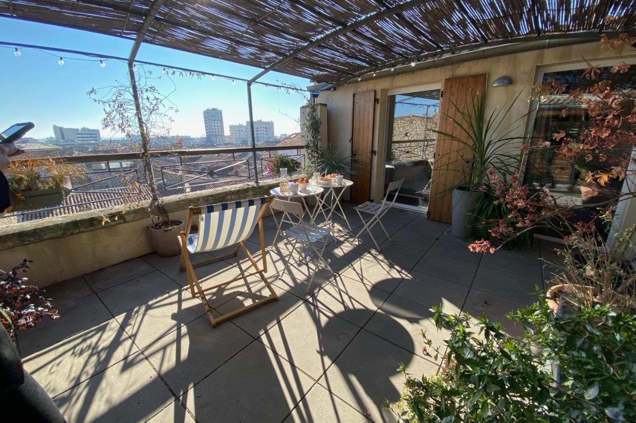The Sunny - P2 With Terrace - City Centre Nîmes Extérieur photo