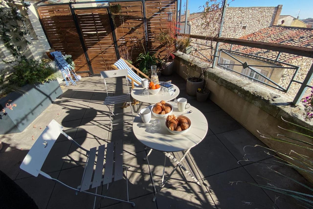 The Sunny - P2 With Terrace - City Centre Nîmes Extérieur photo