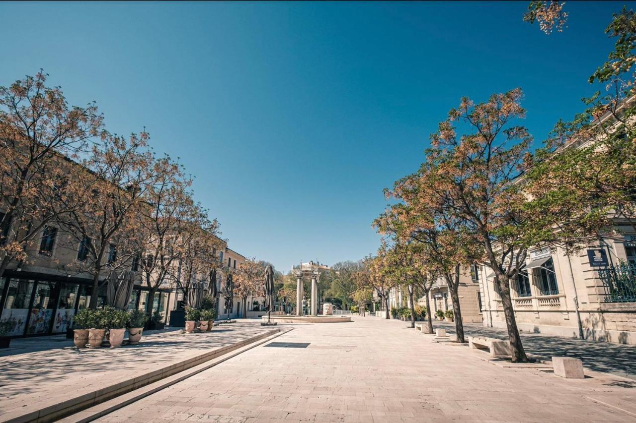 The Sunny - P2 With Terrace - City Centre Nîmes Extérieur photo