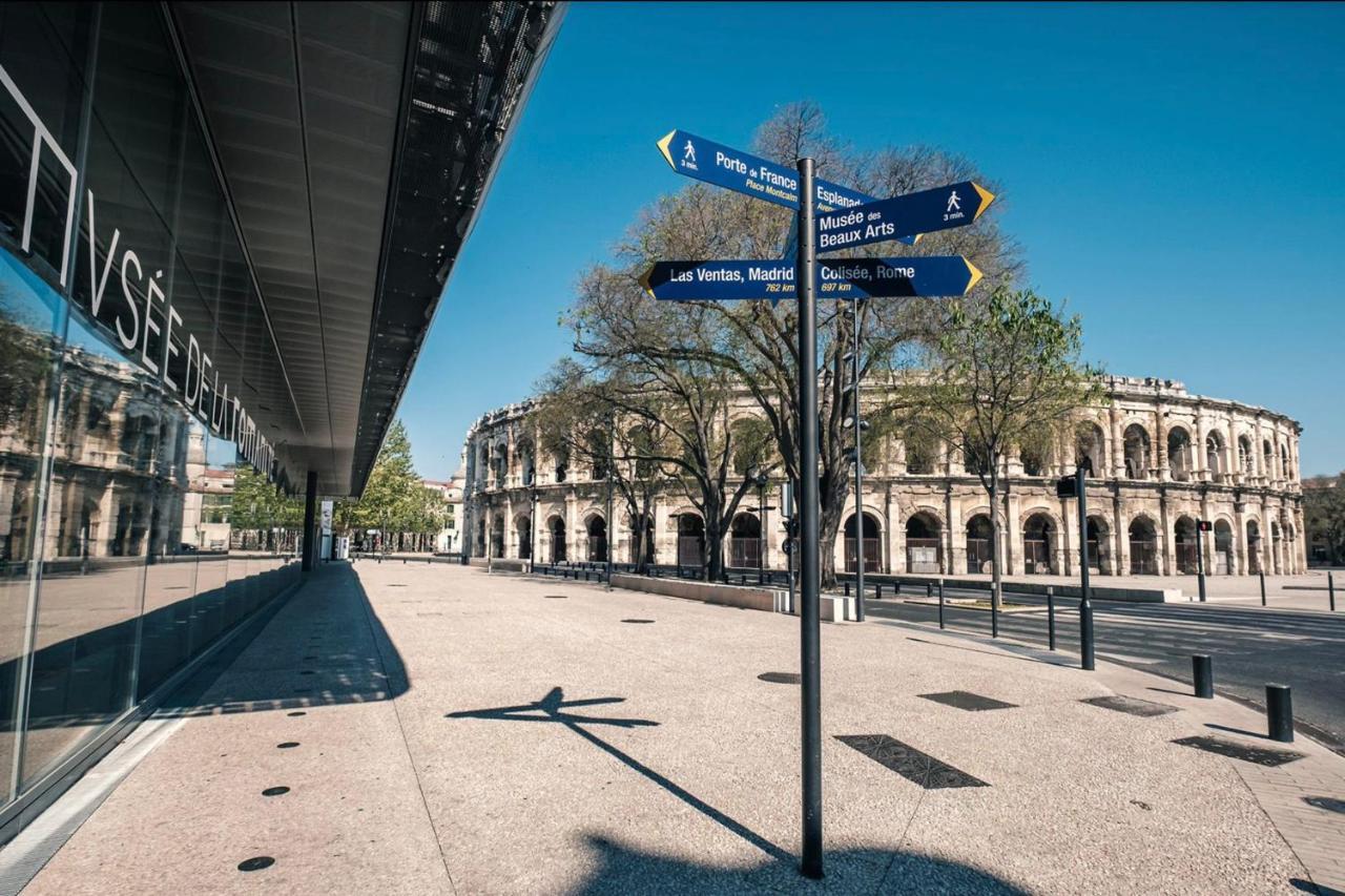 The Sunny - P2 With Terrace - City Centre Nîmes Extérieur photo